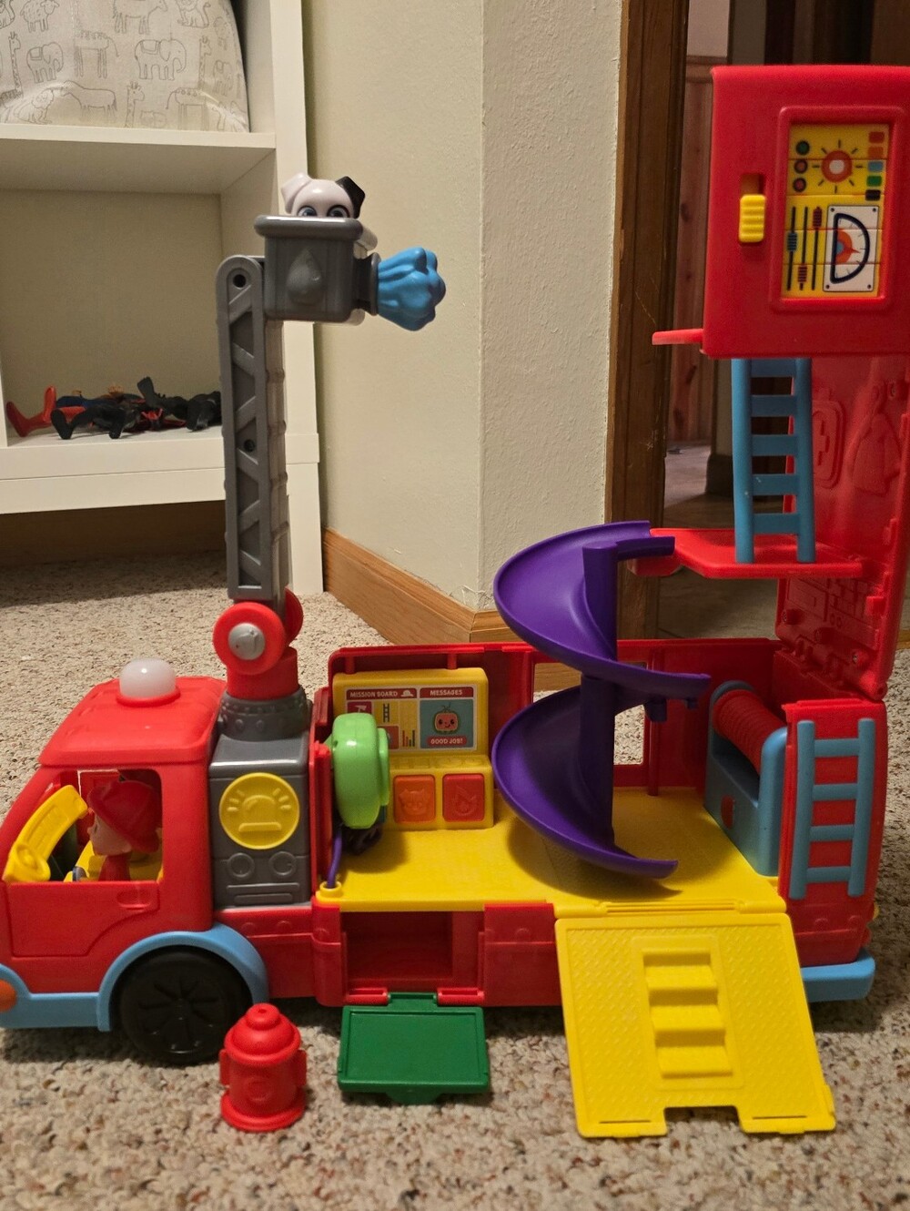 Cocomelon Fire Truck Playset